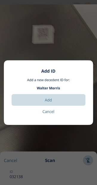 Add ID Modal