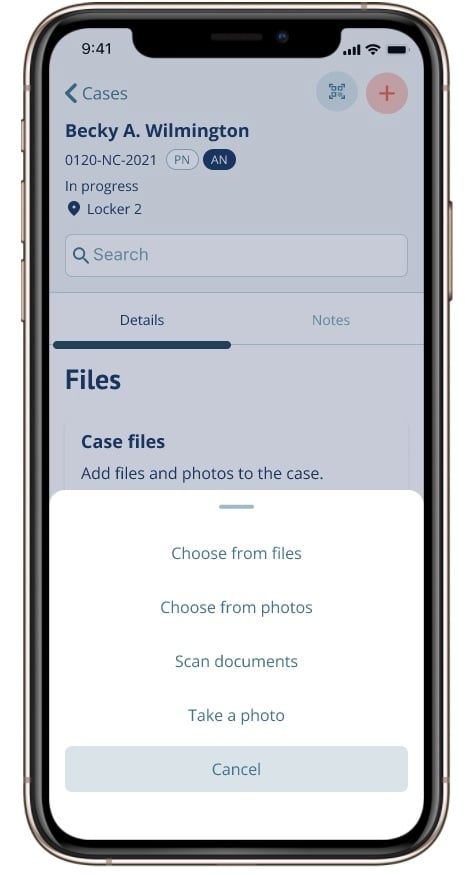 Getting started with Mobile Case Files