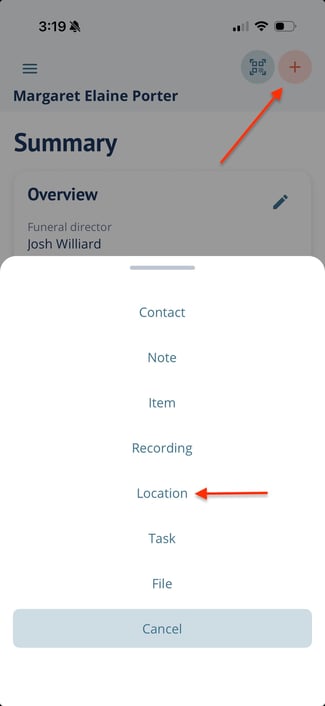 Add location