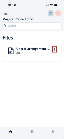 Case file ellipses