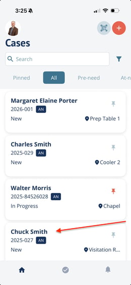 case listing