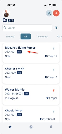 Case listing in passare mobile