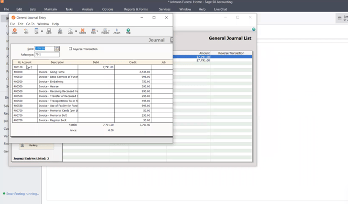 Sage - open imported files by double clicking