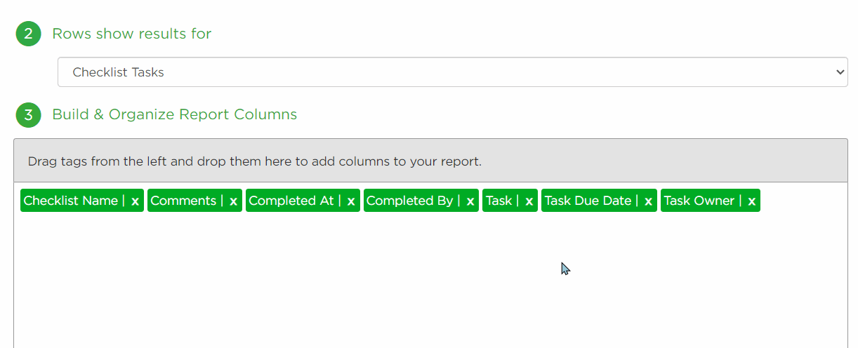 Checkmyfile Report Example Create and run checklist reports