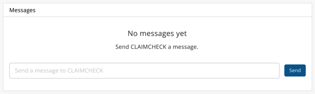 claimcheck messages