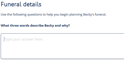 Newly added question now in Planning Center