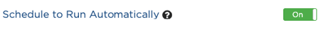 schedule toggle on