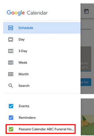 Connect your calendar
