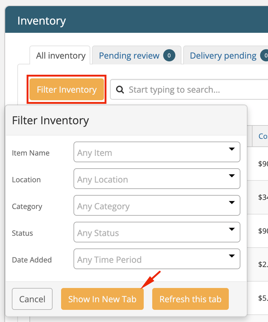 Getting started with Inventory