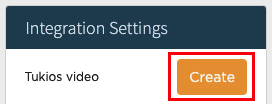 tukios video create button