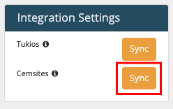 CemSites Integration