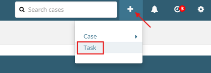Add icon in navigation > Task