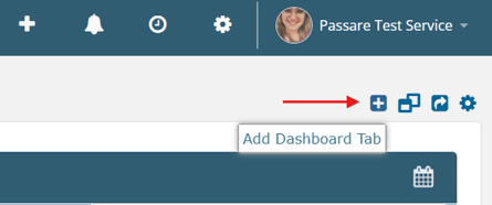 Add Dashboard tab icon