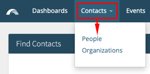 contacts tab