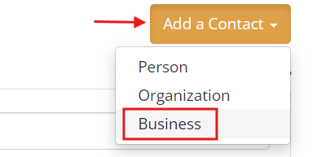 Add contact > Business
