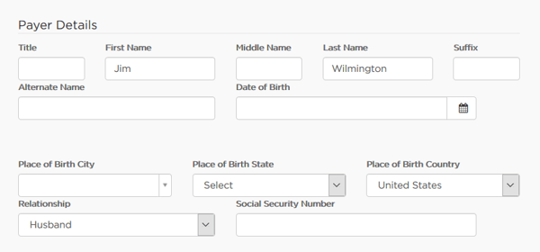 Payer Details
