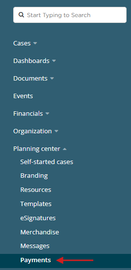 Planning Center > Payments
