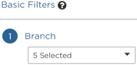 Basic Filters, Branch section