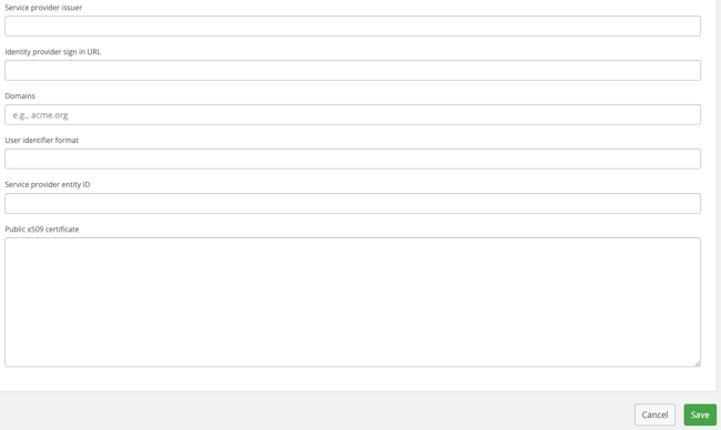 configure and save